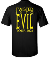 Twisted into Evil Tour 2024 shirt